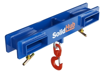 Lasthaken für Gabelstapler LH2500, Lackiert, 2.500 kg, SolidHub 