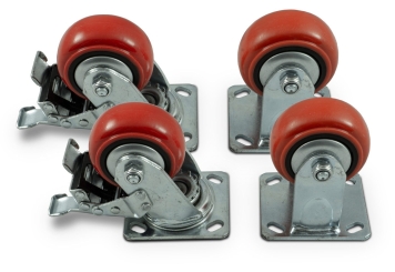 Rollenset mit und ohne Bremse für MK287, SolidHub