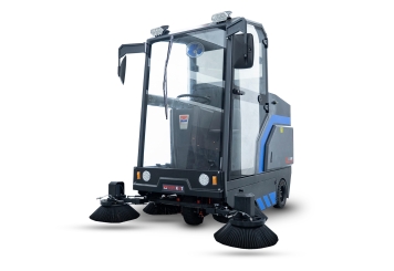 Batteriebetriebene Straßenkehrmaschine SKM80E, 15.200 m²/h, 1.950 mm x 2.190 mm x 2.085 mm, wipeket 