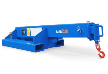 Kranarm KA1000 für Gabelstapler, max. Belastung 1.000 kg, SolidHub 