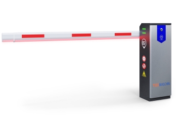 Automatische Elektroschranke, Parkplatzsperre ES3500 mit LED-Beleuchtung, TecMaschin 