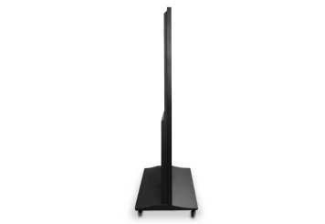 Totem numérique mobile DKS-LED65 avec boîte de transport, 65 in écran, Android 13, Noir, 870 mm x 450 mm x 1.555 mm, TecMaschin 