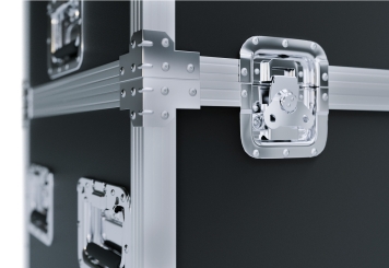 Totem numérique mobile DKS-LED65 avec boîte de transport, 65 in écran, Android 13, Noir, 870 mm x 450 mm x 1.555 mm, TecMaschin 