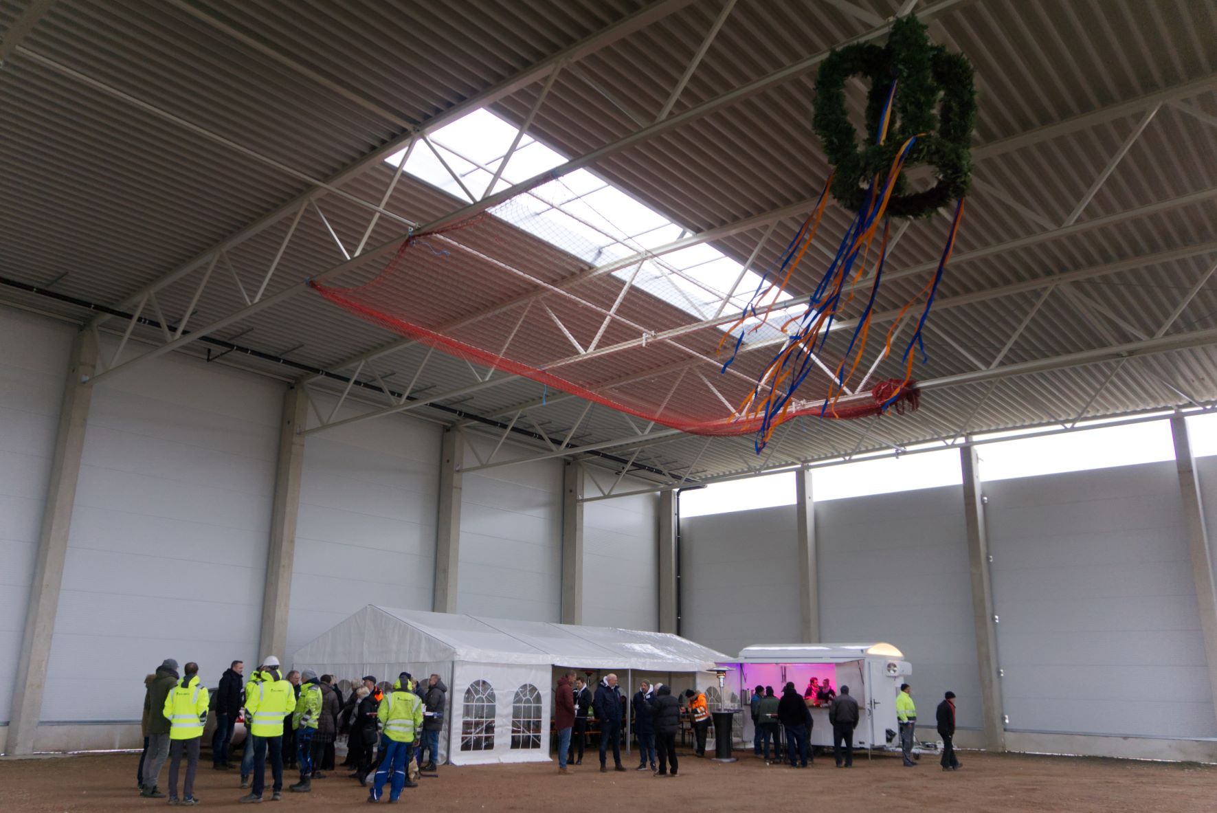 Richtfest am Standort Pasewalk