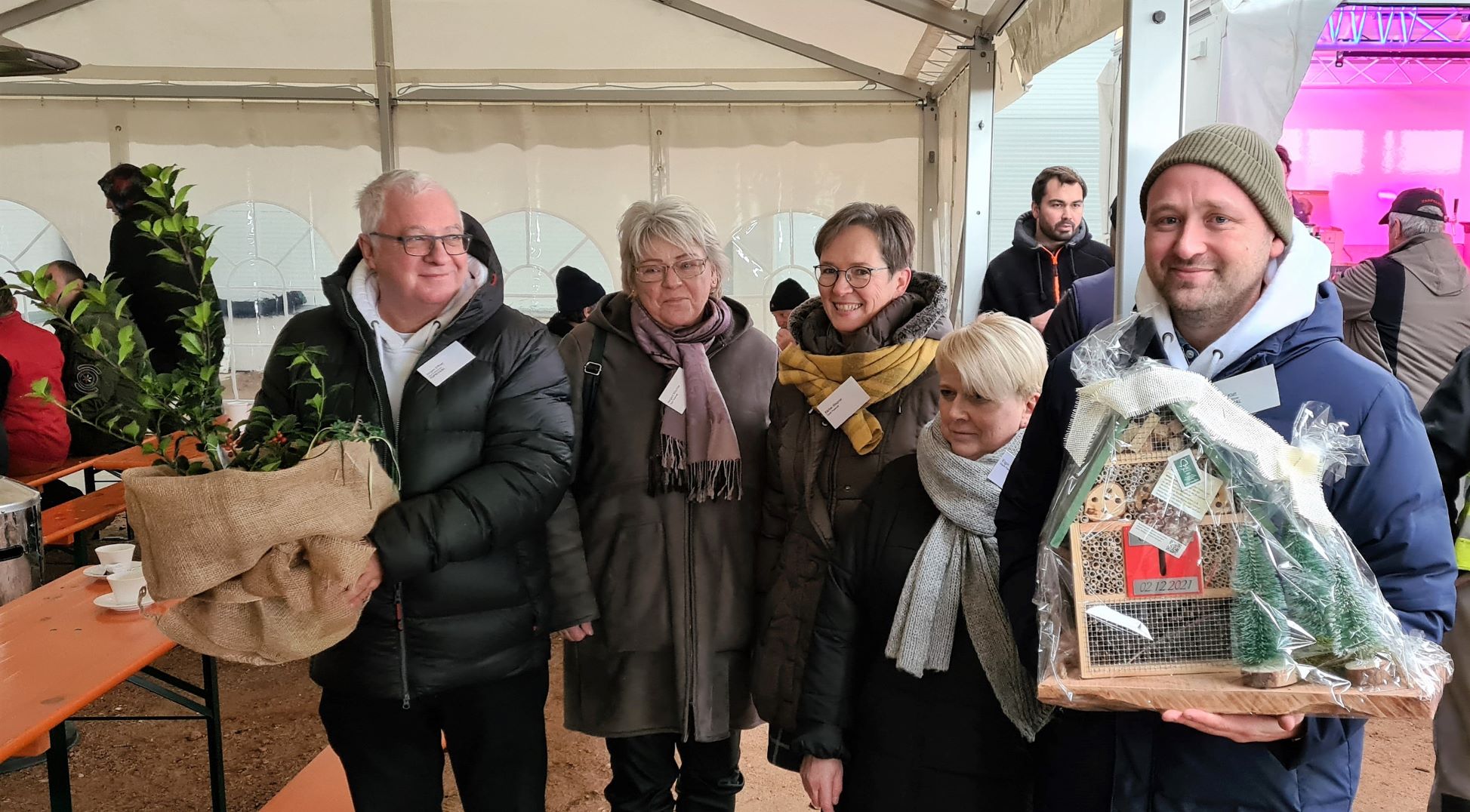 Richtfest am Standort Pasewalk